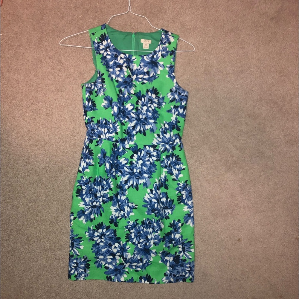 J Crew Floral Dress